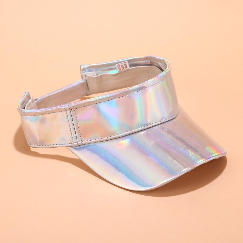Fashion Holographic Visor Hat Women Summer UV Protection Adjustable Empty Top Sun Cap Shiny Laser Beach Hat Outdoor Sports Adjustable&adult срібний
Fashion Holographic Visor Hat Women Summer UV Protection Adjustable Empty Top Sun Cap Shiny Laser Beach Hat Outdoor Sports Adjustable&adult срібний