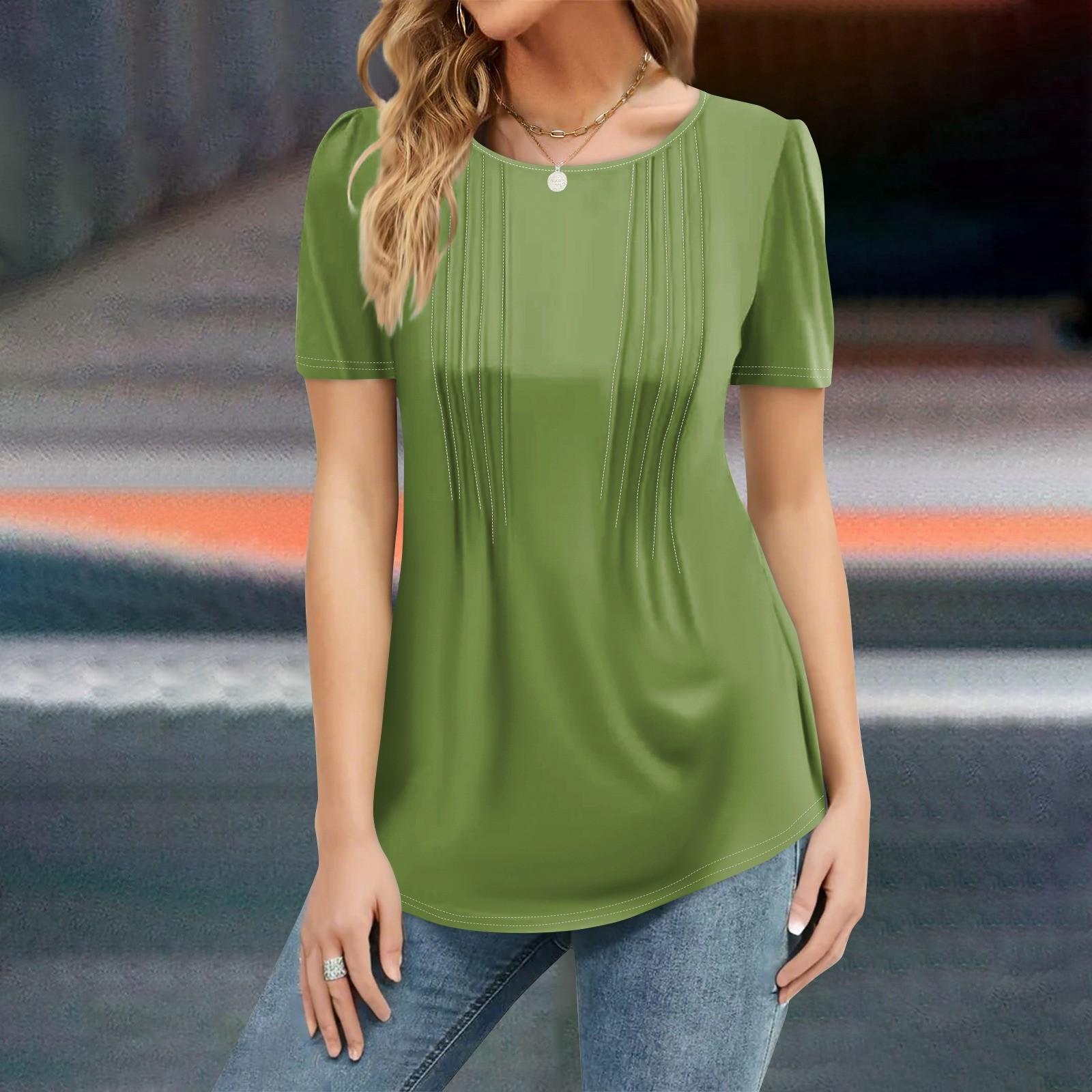 Женская мода повседневная однотонная рубашка с коротким рукавом свободный пуловер L
Женская мода повседневная однотонная рубашка с коротким рукавом свободный пуловер L