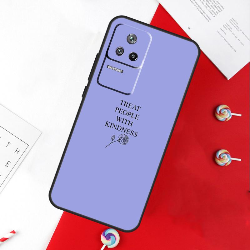 Treat People With Kindness Cover For Xiaomi 15 Ultra 13 14 11T 12T 13T 14T Pro POCO X7 Pro X3 X5 X6 M6 F5 F6 Pro Case For Mi 11T (11T Pro)
Treat People With Kindness Cover For Xiaomi 15 Ultra 13 14 11T 12T 13T 14T Pro POCO X7 Pro X3 X5 X6 M6 F5 F6 Pro Case For Mi 11T (11T Pro)