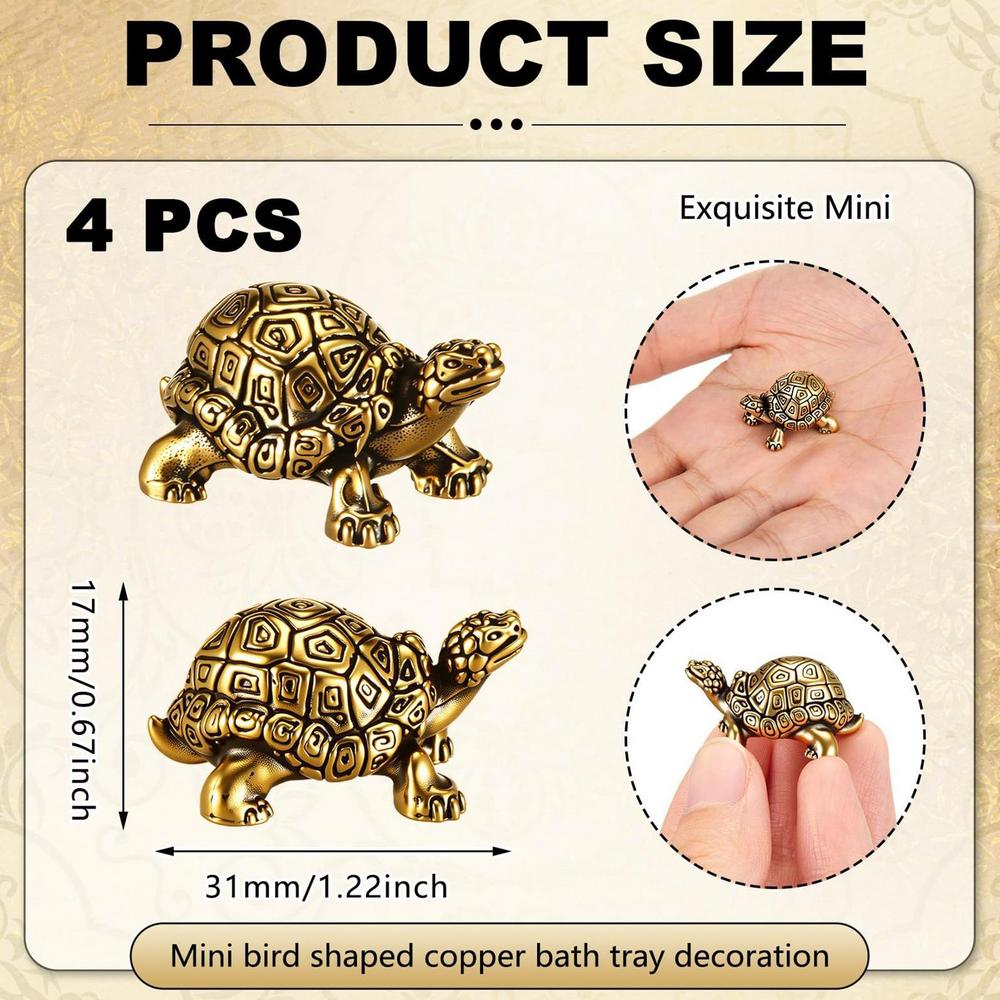 Copper Turtles For Bird Bath 4Piece Turtle Shaped Copper Bird Bath Disc for Fountain Outdoor Garden Water Winter Cleaning
Copper Turtles For Bird Bath 4Piece Turtle Shaped Copper Bird Bath Disc for Fountain Outdoor Garden Water Winter Cleaning