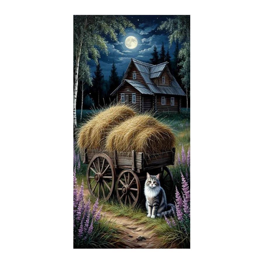 Grass Hut Wildcat Large Size Diamond Painting New Collection Animals Diy Full Drill Rhinestone Embroidery Mosaic Cross Stitch Kits Round drill 30x60cm
Grass Hut Wildcat Large Size Diamond Painting New Collection Animals Diy Full Drill Rhinestone Embroidery Mosaic Cross Stitch Kits Round drill 30x60cm