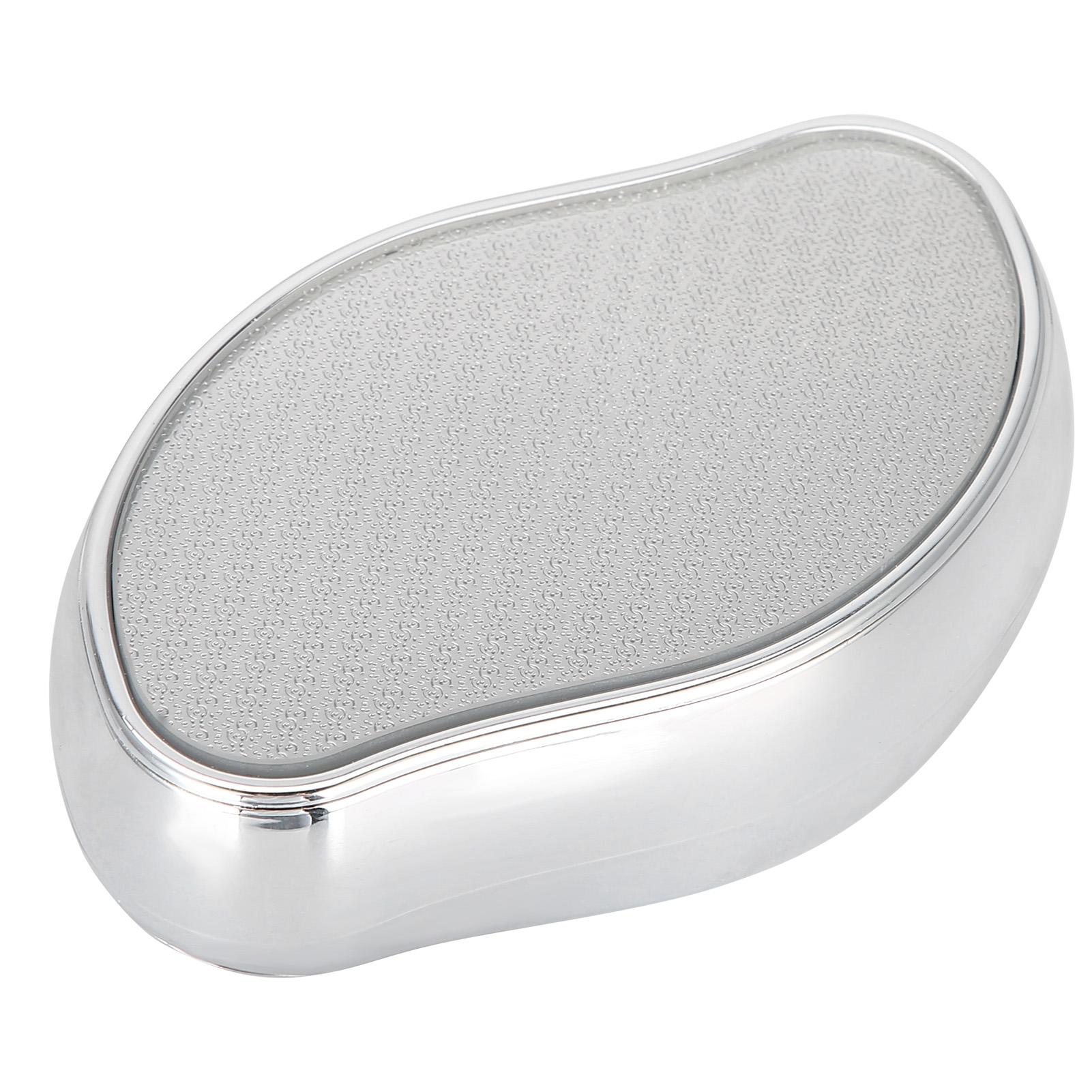 Серебряная стеклянная пилка для ног, отшелушивающая мозоли, средство для удаления омертвевшей кожи, педикюрный инструмент
Серебряная стеклянная пилка для ног, отшелушивающая мозоли, средство для удаления омертвевшей кожи, педикюрный инструмент