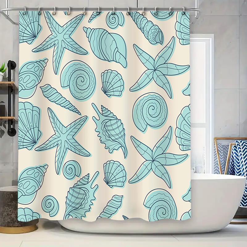 Beach Sea Shell Blue Print Shower Curtain Home Decor Waterproof Bathroom Curtains (180X245Cm).Com : Buy Online At Low Prices In W60H190(CM)-1 Pcs
Beach Sea Shell Blue Print Shower Curtain Home Decor Waterproof Bathroom Curtains (180X245Cm).Com : Buy Online At Low Prices In W60H190(CM)-1 Pcs