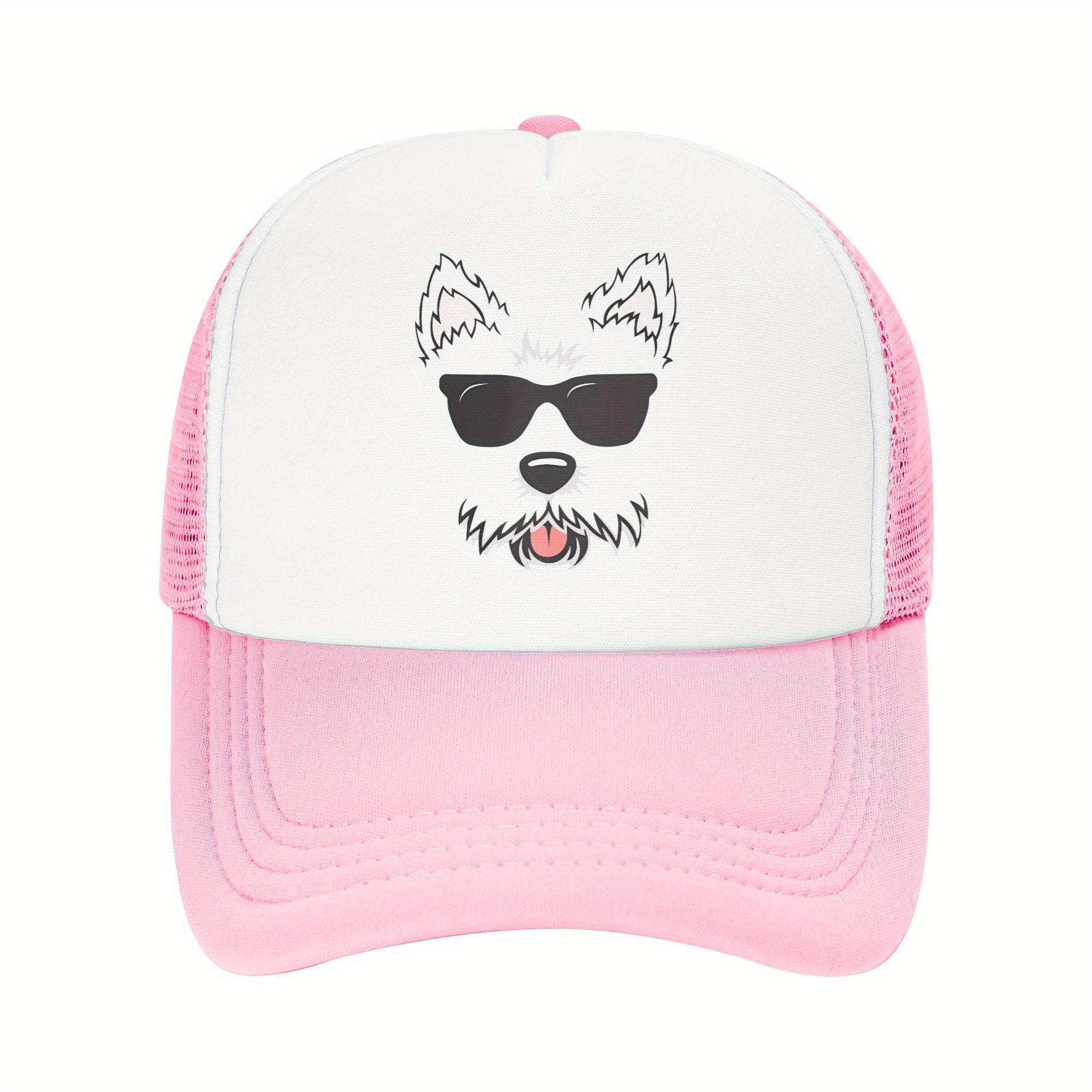 Westie Dog Face With Sunglasses Trucker Hat Breathable Mesh Polyester Adjustable Cap for Men Women One Size
Westie Dog Face With Sunglasses Trucker Hat Breathable Mesh Polyester Adjustable Cap for Men Women One Size