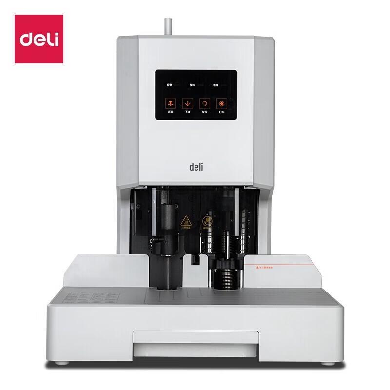 Deli 14608 Automatic Financial Document Binding Machine CN plug (adapter included)
Deli 14608 Automatic Financial Document Binding Machine CN plug (adapter included)