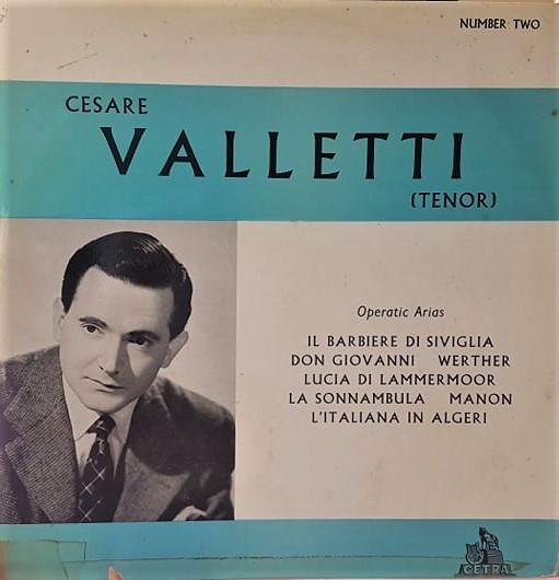 LP Record CESARE VALLETTI, ORCHESTRA LIRICA C - Cesare Valletti In Operatic Arias N LPC55002 CETRA UK Classical Used
LP Record CESARE VALLETTI, ORCHESTRA LIRICA C - Cesare Valletti In Operatic Arias N LPC55002 CETRA UK Classical Used
