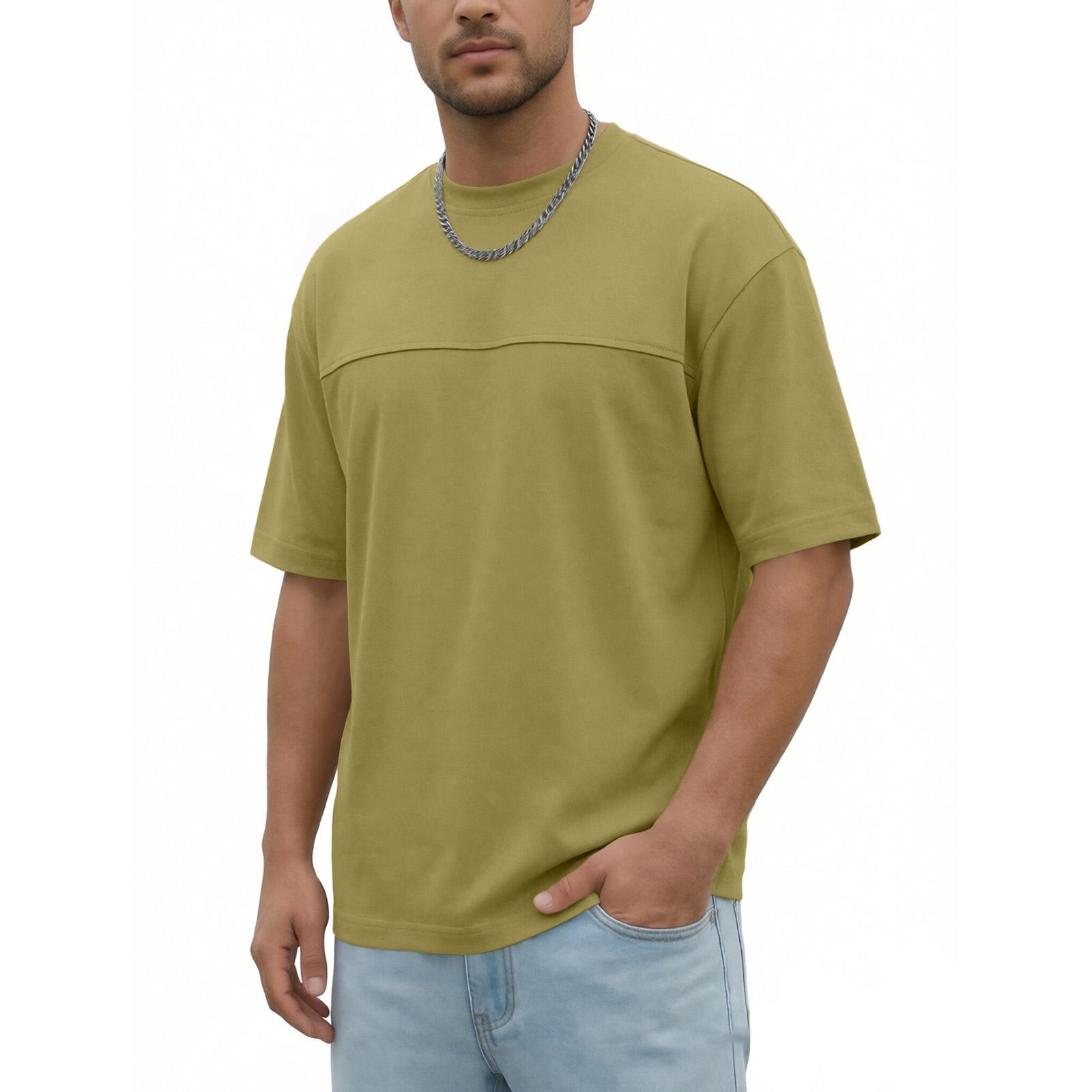 Men s Casual Short Sleeve T Shirt Crew Neck Relaxed Fit Lightweight Breathable Summer Top L хакі
Men s Casual Short Sleeve T Shirt Crew Neck Relaxed Fit Lightweight Breathable Summer Top L хакі