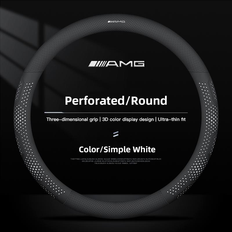 Car Steering Wheel Cover With Anti-Slip Breathable Leather For Mercedes Benz AMG GLC W203 W206 W220 W205 W211 W212 W201 W210 GLE
Car Steering Wheel Cover With Anti-Slip Breathable Leather For Mercedes Benz AMG GLC W203 W206 W220 W205 W211 W212 W201 W210 GLE