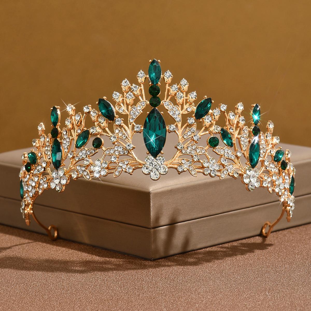 Ladies Fashion Leaf Water Drop Flower Forest Elegant Crown Necklace Earrings Zircon Set
Ladies Fashion Leaf Water Drop Flower Forest Elegant Crown Necklace Earrings Zircon Set