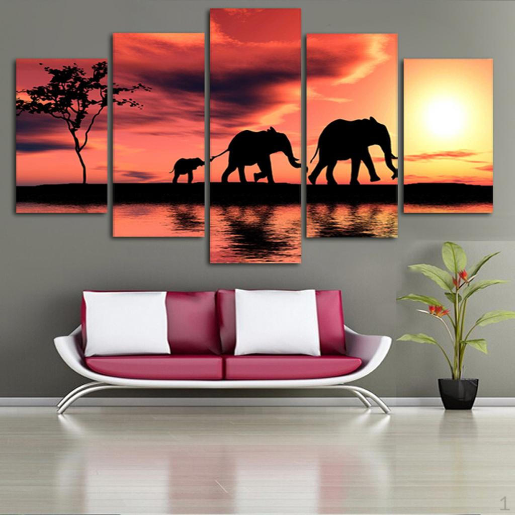 Modern Abstract Pictures Canvas Prints Paintings for Wall decor 3 Elephants
Modern Abstract Pictures Canvas Prints Paintings for Wall decor 3 Elephants