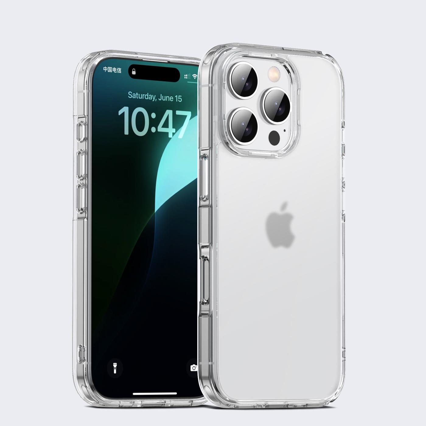 KEYSION Прозрачный матовый чехол для iPhone 16 Pro Max Прозрачный мягкий силиконовый + противоударный чехол для задней панели телефона из поликарбоната для iPhone 16 15 Pro Max for iPhone 16 Pro Max чистый
KEYSION Прозрачный матовый чехол для iPhone 16 Pro Max Прозрачный мягкий силиконовый + противоударный чехол для задней панели телефона из поликарбоната для iPhone 16 15 Pro Max for iPhone 16 Pro Max чистый