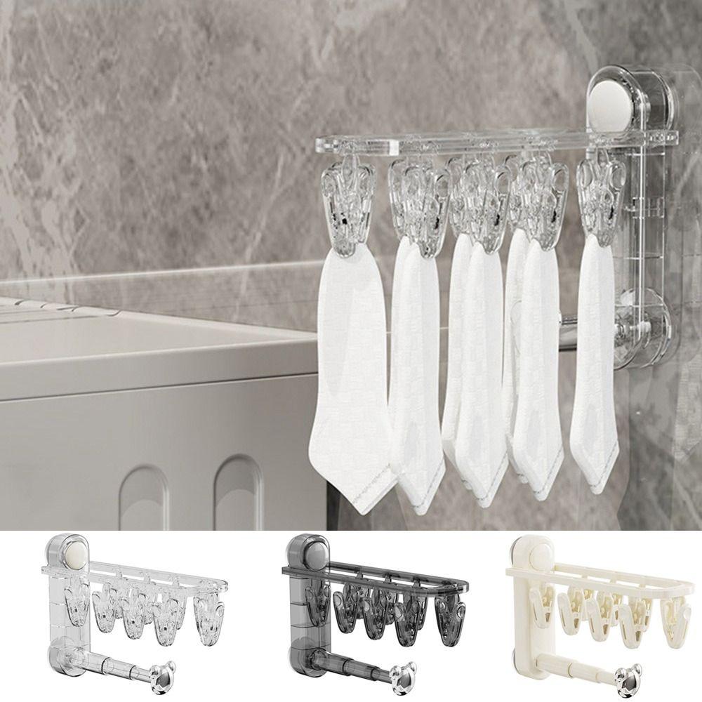 Plastic Suction Cup Clothes Hanger Punch-Free Clothes Drying Rack Underwear Drying Rack for Socks
Plastic Suction Cup Clothes Hanger Punch-Free Clothes Drying Rack Underwear Drying Rack for Socks