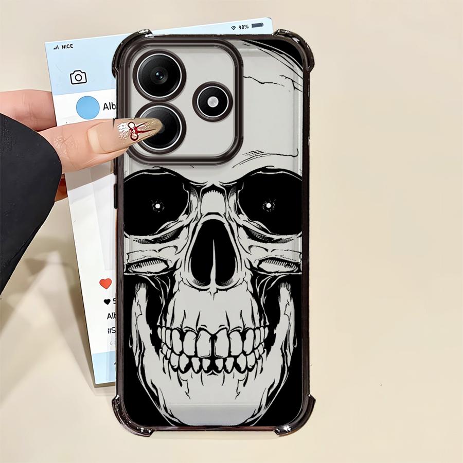 Чехол с четырьмя жуткими узорами в виде черепов для Redmi Note 14 Pro Plus K80 13C 9 Pro 11 11s 12 A3 A5 10 Lite Note 13 Redmi Note 10 Lite
Чехол с четырьмя жуткими узорами в виде черепов для Redmi Note 14 Pro Plus K80 13C 9 Pro 11 11s 12 A3 A5 10 Lite Note 13 Redmi Note 10 Lite