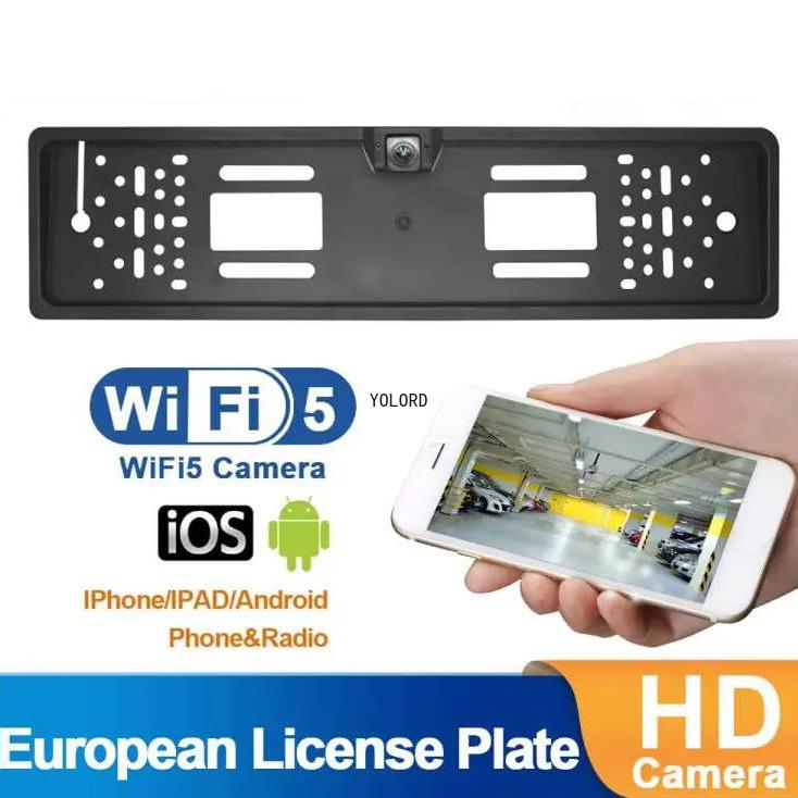 WIFI Автомобильная камера заднего вида европейского подвесного типа FrontView Wireless Car Number Plate Frame Reverse Camera для IOS/Android 12V
WIFI Автомобильная камера заднего вида европейского подвесного типа FrontView Wireless Car Number Plate Frame Reverse Camera для IOS/Android 12V
