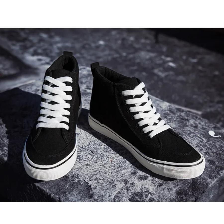 2025 new Men s High Top Sneakers Breathable Canvas Casual Shoes Fashion Street Skateboard Shoes for Men Lace Up Vulcanize Shoes 44 чорний
2025 new Men s High Top Sneakers Breathable Canvas Casual Shoes Fashion Street Skateboard Shoes for Men Lace Up Vulcanize Shoes 44 чорний