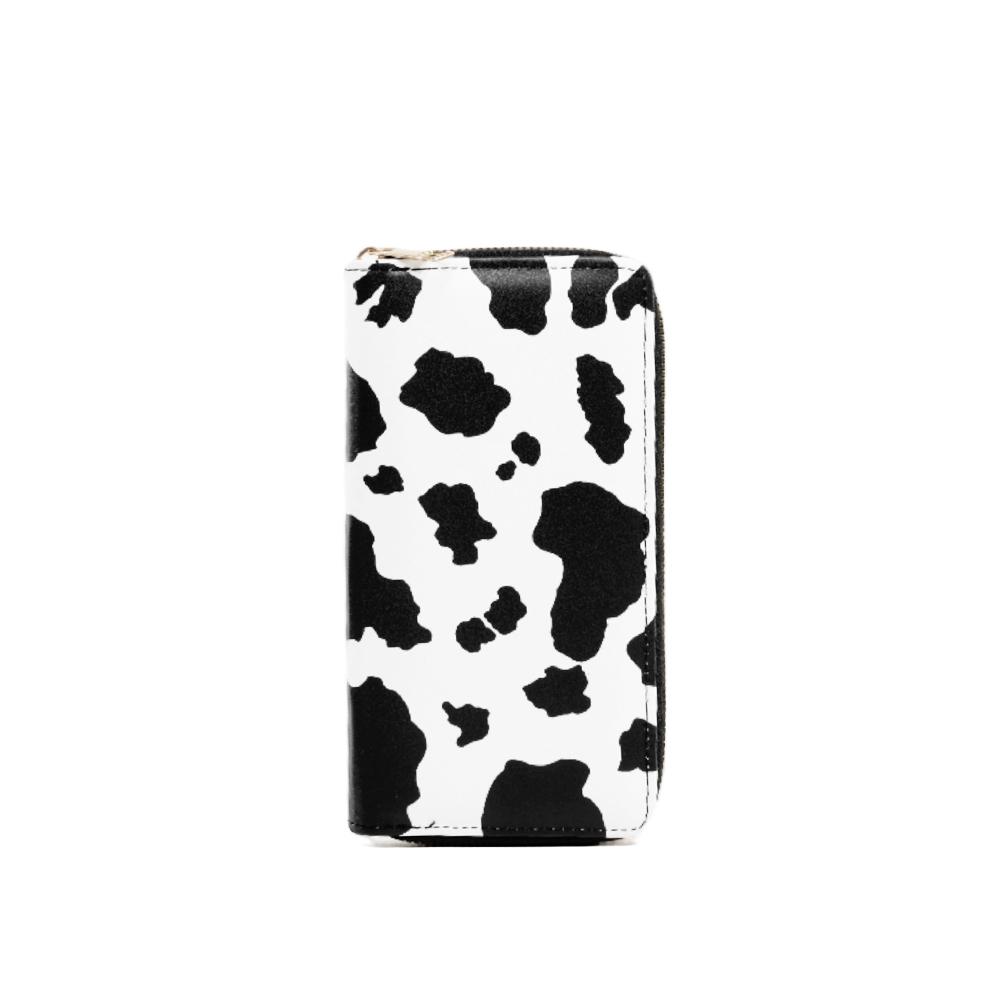 Длинный кошелек Женский кошелек Кошелек на молнии Новый Высококачественный на ощупь Сумка ПУ Держатель для карт Кожаный клатч