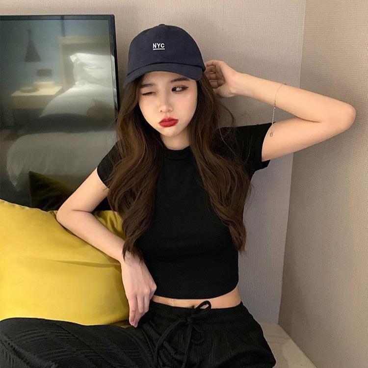 Sweet Spice Girl American Front Shoulder Crew Neck Short Sleeve T-Shirt Women s Summer New Slim-Fit White Top 2XL
Sweet Spice Girl American Front Shoulder Crew Neck Short Sleeve T-Shirt Women s Summer New Slim-Fit White Top 2XL