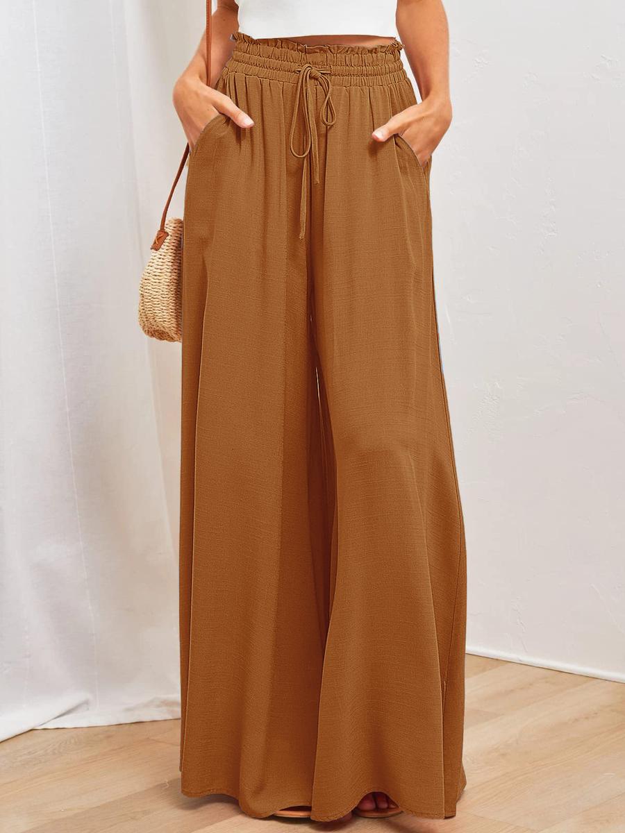 Fall Winter Casual Wide Leg Pants Women Loose Fashion Trousers 2XL темно-коричневого кольору
Fall Winter Casual Wide Leg Pants Women Loose Fashion Trousers 2XL темно-коричневого кольору