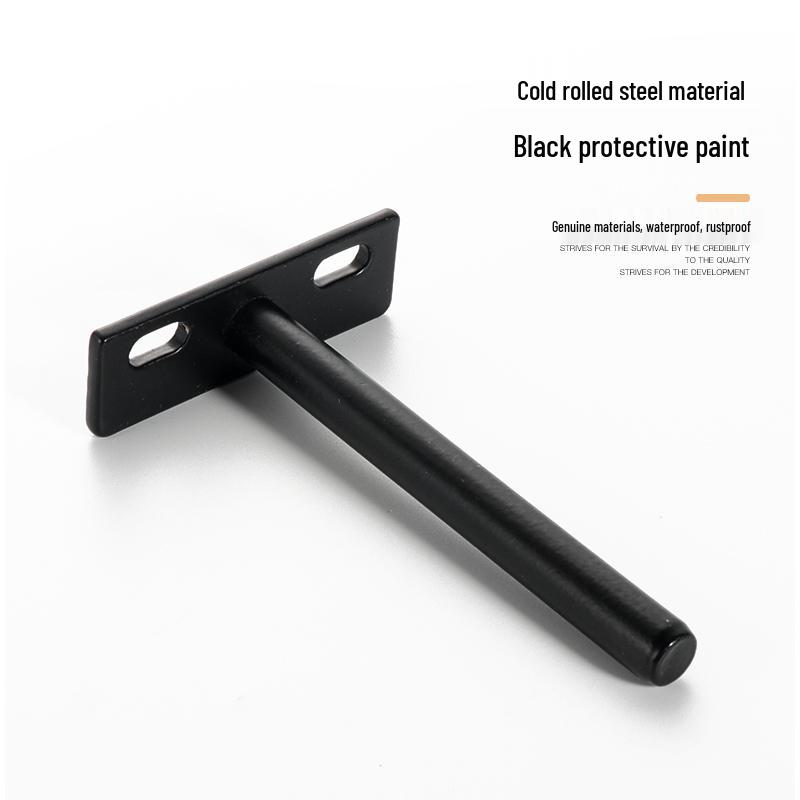 T-Shaped Invisible Shelf Support Rod & Wall Bracket for Single Layer Wood Boards Nickel (3-inch) with screws
T-Shaped Invisible Shelf Support Rod & Wall Bracket for Single Layer Wood Boards Nickel (3-inch) with screws