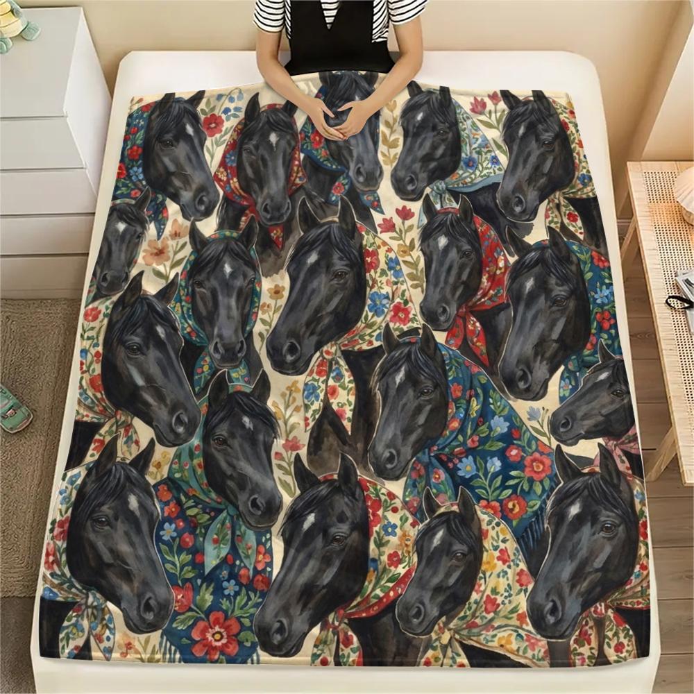 1PC Retro Animal Art Print Flannel Blanket, High quality All Seasons, Home Decor, Warmth and Comfort, Perfect for Christmas Gifts 80cm x 120cm
1PC Retro Animal Art Print Flannel Blanket, High quality All Seasons, Home Decor, Warmth and Comfort, Perfect for Christmas Gifts 80cm x 120cm