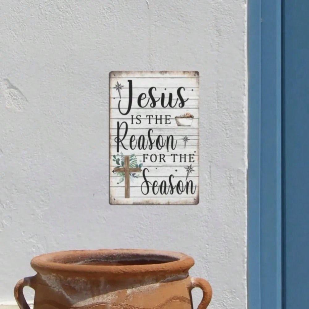 Metal Poster Jesus Christ Religious Wall Art, Vintage Catholic Icon Tin Sign for Home Decor
Metal Poster Jesus Christ Religious Wall Art, Vintage Catholic Icon Tin Sign for Home Decor