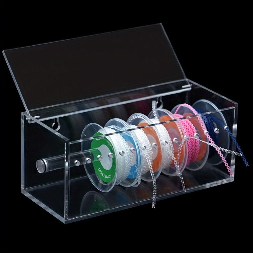 15 Slots Dental Rubber Chain Storage Box Save Space Acrylic Rubber Band Organizer Tool Hospital
15 Slots Dental Rubber Chain Storage Box Save Space Acrylic Rubber Band Organizer Tool Hospital