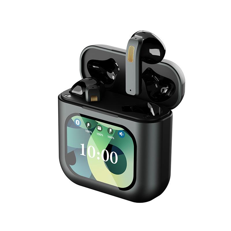 VAORLO K1 Беспроводные наушники с интеллектуальным экраном Поддержка управления Короткое видео Селфи-вызов Hi-Fi Стерео ANC Наушники с шумоподавлением и напоминанием о информации чёрный
VAORLO K1 Беспроводные наушники с интеллектуальным экраном Поддержка управления Короткое видео Селфи-вызов Hi-Fi Стерео ANC Наушники с шумоподавлением и напоминанием о информации чёрный