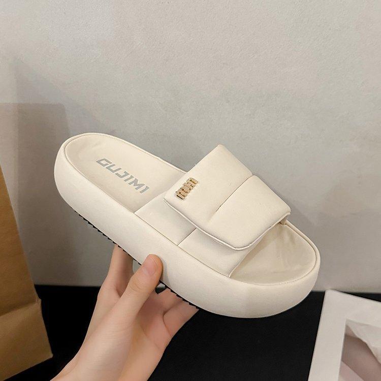 Tide brand, cool slippers for women s 2024 new Velcro one-word drag~ summer wear thick-bottomed beach half drag 35 чёрный
Tide brand, cool slippers for women s 2024 new Velcro one-word drag~ summer wear thick-bottomed beach half drag 35 чёрный