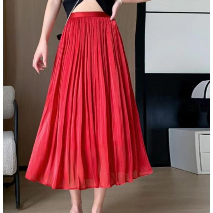 Women s Half Skirt Yarn Skirt Pearl Skirt Medium Long Mesh Half Skirt High Waist Slimming Summer One size червоний
Women s Half Skirt Yarn Skirt Pearl Skirt Medium Long Mesh Half Skirt High Waist Slimming Summer One size червоний