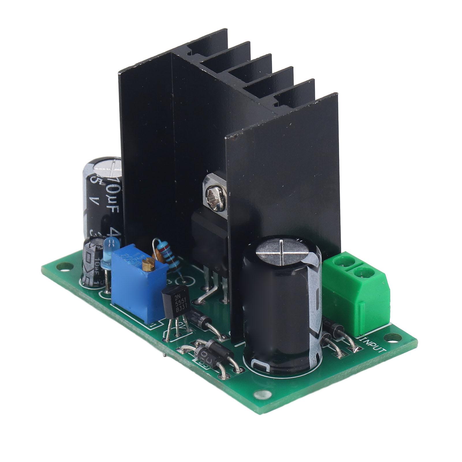 Power Supply Regulator Board Adjustable DC Voltage Module with Protection DC5 35V AC6 25V LM317
Power Supply Regulator Board Adjustable DC Voltage Module with Protection DC5 35V AC6 25V LM317