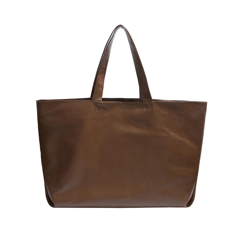 Sewing Thread Large Capacity Soft Tote Bags Casual Interior Compartment High Quality Bags for Women Zipper Pu Women s Handbags коричневий
Sewing Thread Large Capacity Soft Tote Bags Casual Interior Compartment High Quality Bags for Women Zipper Pu Women s Handbags коричневий