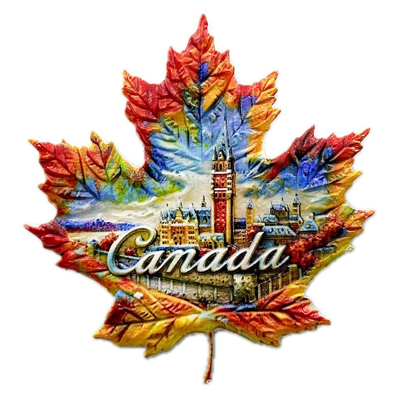 Canada Maple Leaf Refrigerator Magnet Travel Souvenir
Canada Maple Leaf Refrigerator Magnet Travel Souvenir