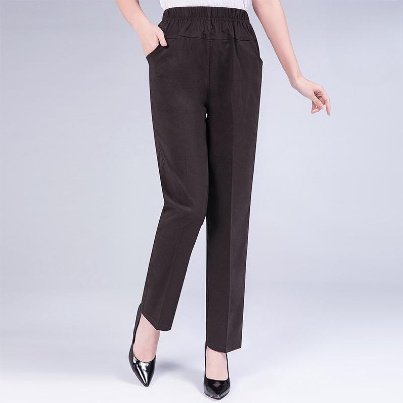 Women s Spring and Summer High-waist Stretch Straight Loose Trousers, Thin Middle-aged and Elderly Nine-point Women s Trousers 7XL колір темно кави
Women s Spring and Summer High-waist Stretch Straight Loose Trousers, Thin Middle-aged and Elderly Nine-point Women s Trousers 7XL колір темно кави
