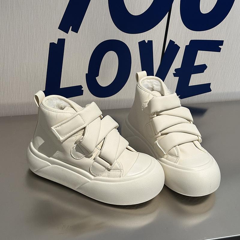 N22 Velcro high-top velvet cotton shoes 22 winter warm bread big head shoes cute casual 40 бежевий
N22 Velcro high-top velvet cotton shoes 22 winter warm bread big head shoes cute casual 40 бежевий