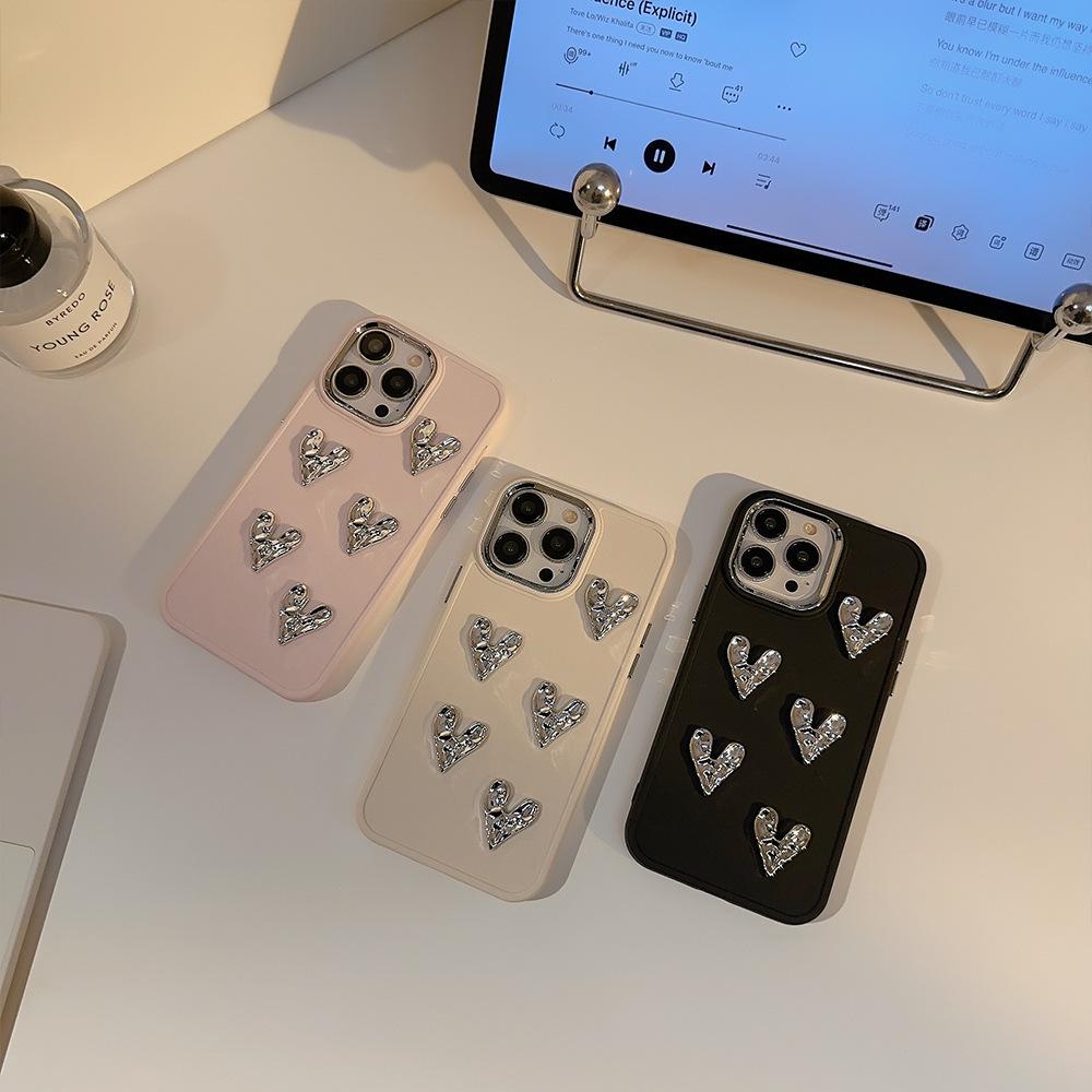 Подходит для IPhone16, Простой чехол для телефона с бриллиантом в форме сердца, Apple 15, Защитный чехол 14, Pro Max, Ощущение премиум-класса 13 iPhone15
Подходит для IPhone16, Простой чехол для телефона с бриллиантом в форме сердца, Apple 15, Защитный чехол 14, Pro Max, Ощущение премиум-класса 13 iPhone15