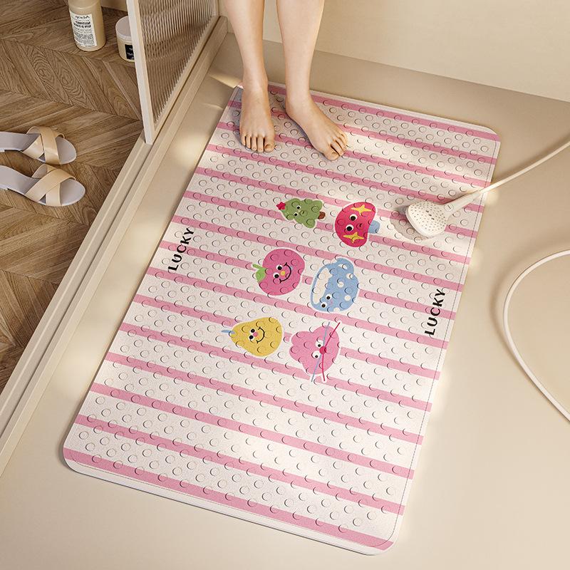 Dopamine Bathroom Floor Mat for Children s Bathing and Anti-falling Special Foot Mat for Household Toilet Bathroom with Suction Cup Anti-slip Pad 40*70cm
Dopamine Bathroom Floor Mat for Children s Bathing and Anti-falling Special Foot Mat for Household Toilet Bathroom with Suction Cup Anti-slip Pad 40*70cm