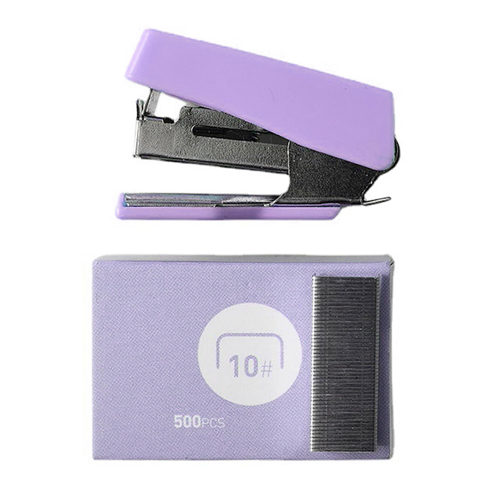 Mini Stapler Portable Creative Office Desktop Stapler Set with Staples for Office School Purple фиолетовый
Mini Stapler Portable Creative Office Desktop Stapler Set with Staples for Office School Purple фиолетовый