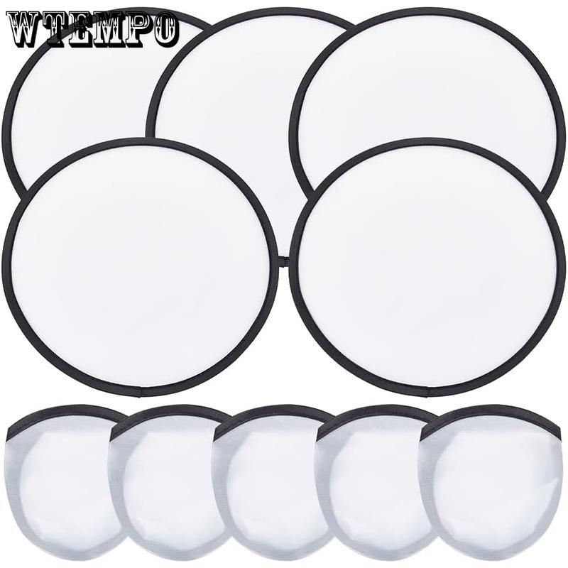 WTEMPO Sublimation Heat Transfer Folding Hand Fans DIY Blank Printing Round Hand Fans Foldable Flying Disc Fans 4pcs чорний
WTEMPO Sublimation Heat Transfer Folding Hand Fans DIY Blank Printing Round Hand Fans Foldable Flying Disc Fans 4pcs чорний