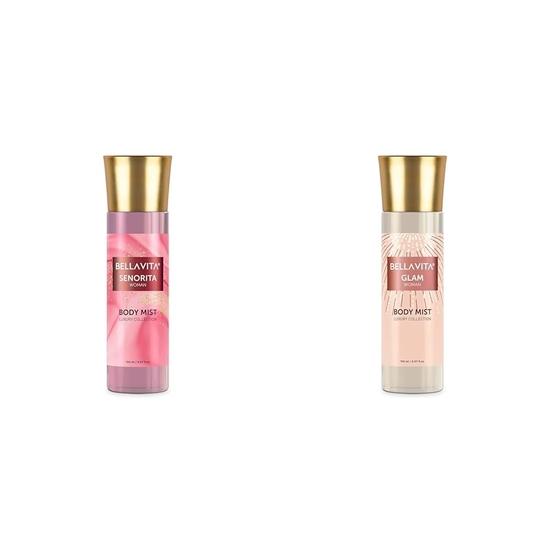 Bella Vita Luxury Unisex Adult Musk Senorita & Glam Body Spray Mist Парфюм Combo с длительным освежающим цветочным ароматом, 150 мл каждый
Bella Vita Luxury Unisex Adult Musk Senorita & Glam Body Spray Mist Парфюм Combo с длительным освежающим цветочным ароматом, 150 мл каждый