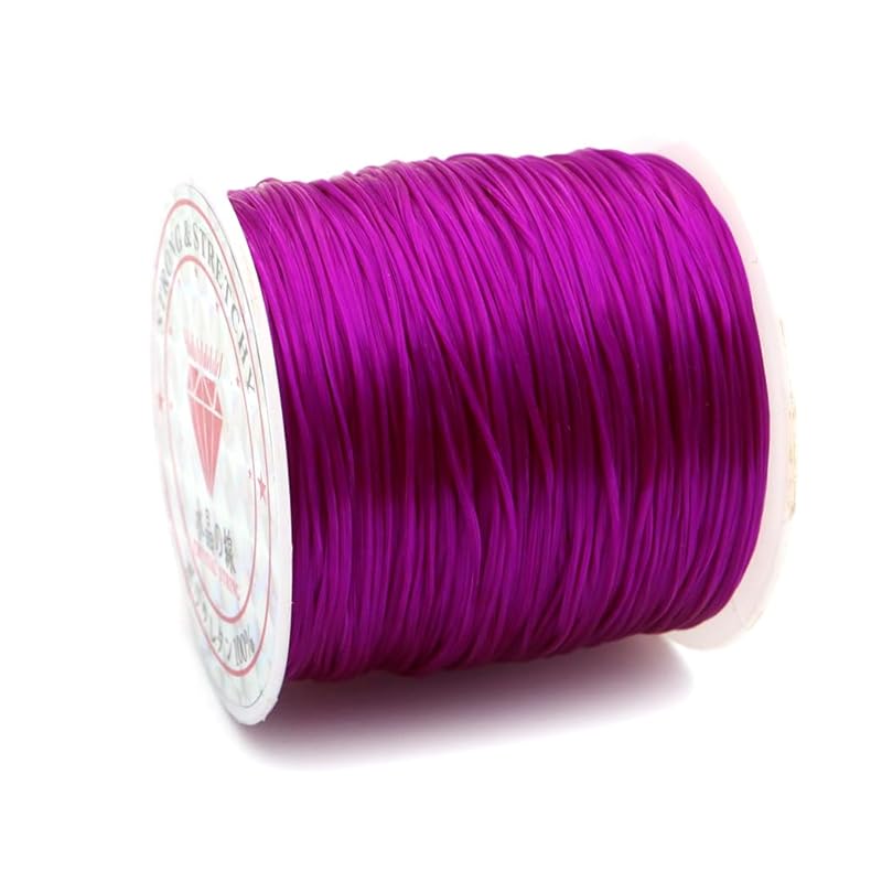 operon rubber 70m 1 roll For making bracelets natural stone power stone Stretchy rubber string crystal line Thickness 0.8mm parts material (pink
operon rubber 70m 1 roll For making bracelets natural stone power stone Stretchy rubber string crystal line Thickness 0.8mm parts material (pink