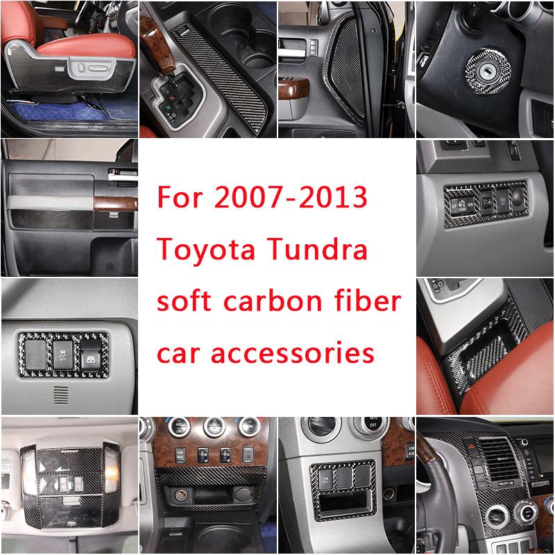 Для 2007-2013 годов Toyota Tundra из мягкого углеродного волокна, Стайлинг автомобиля, внутренняя и внешняя модификация, защитное украшение
Для 2007-2013 годов Toyota Tundra из мягкого углеродного волокна, Стайлинг автомобиля, внутренняя и внешняя модификация, защитное украшение