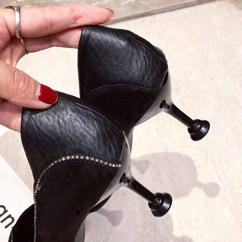 Professional single shoes cat heel pointed high heels spring and summer new versatile girl black medium stiletto cm 40 чорний
Professional single shoes cat heel pointed high heels spring and summer new versatile girl black medium stiletto cm 40 чорний