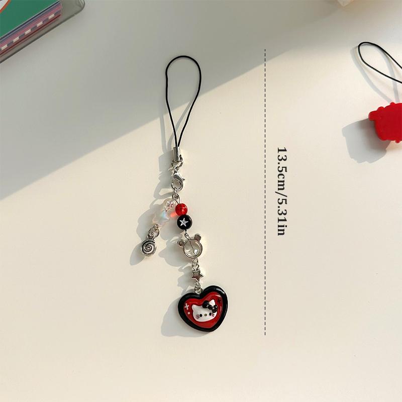 Милая цепочка на мобильный телефон Hello Kitty Брелок-кот в стиле панк Противопотерянная веревка Цепочка для ношения на запястье телефона Цепочка для наушников Камеры
Милая цепочка на мобильный телефон Hello Kitty Брелок-кот в стиле панк Противопотерянная веревка Цепочка для ношения на запястье телефона Цепочка для наушников Камеры