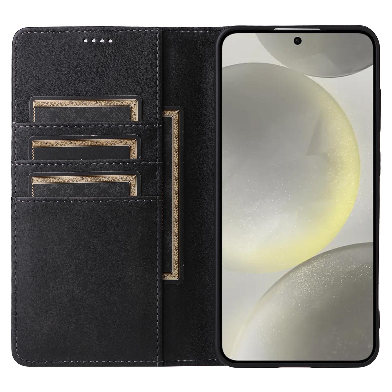 For Samsung Galaxy S25+/S24+ Case RFID Blocking PU Leather Flip Phone Cover Black
For Samsung Galaxy S25+/S24+ Case RFID Blocking PU Leather Flip Phone Cover Black