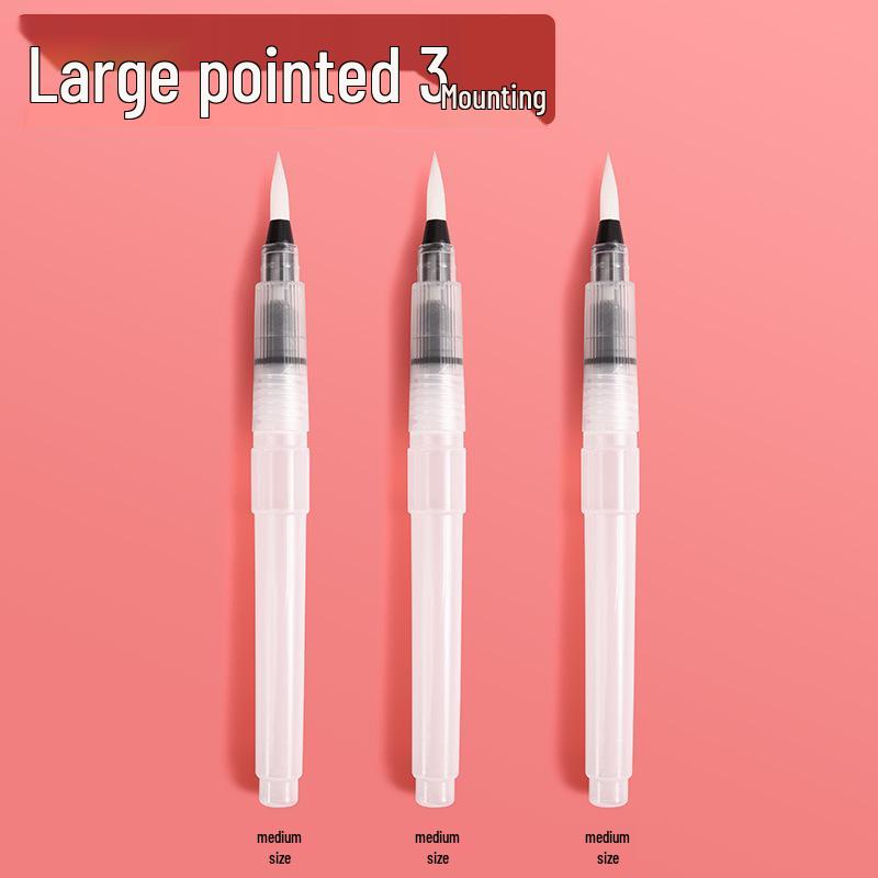Watercolor Fountain Pen Set with Water-Soluble Colored Pencils, Blending Brushes, and Storage Default Option
Watercolor Fountain Pen Set with Water-Soluble Colored Pencils, Blending Brushes, and Storage Default Option