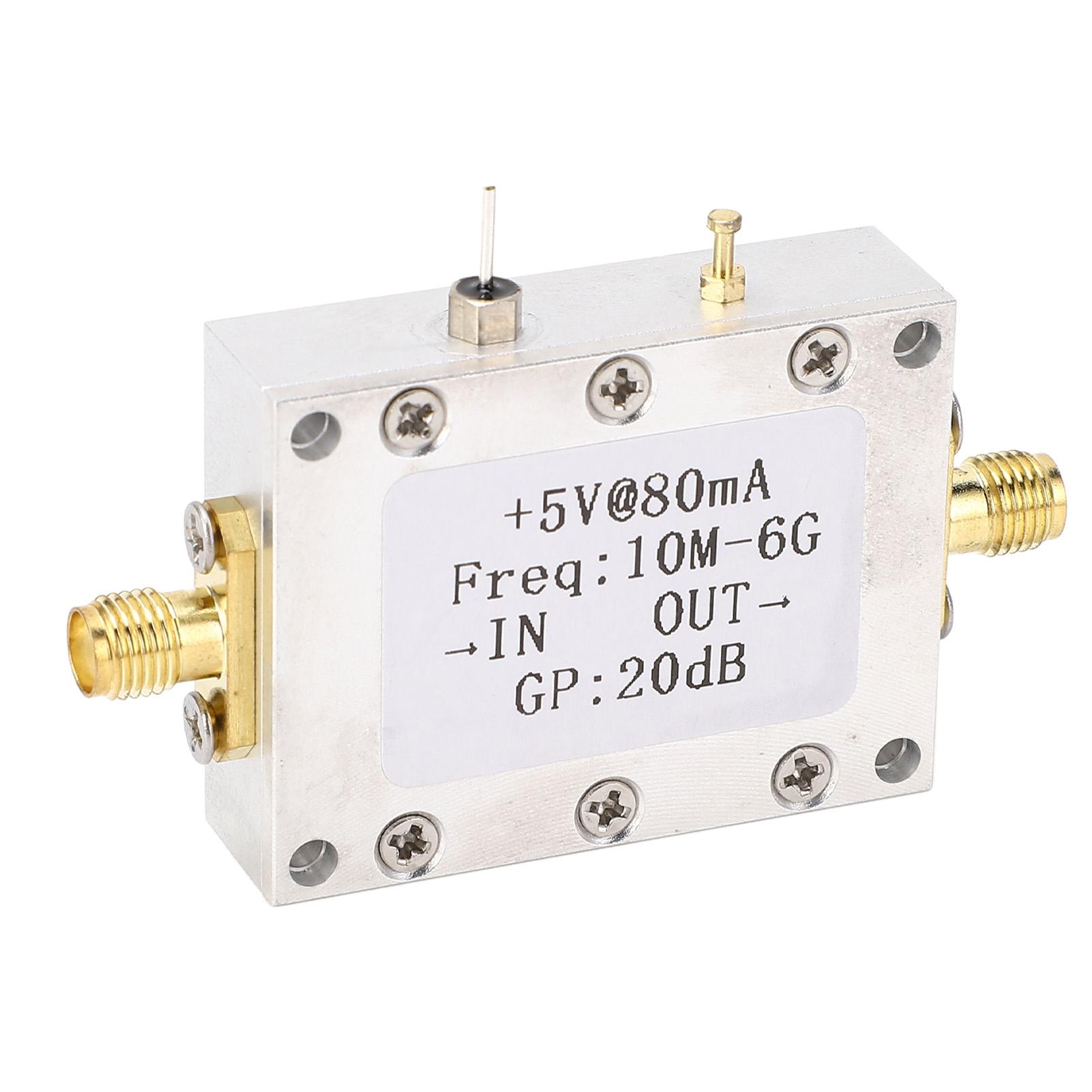 Висока Площинність Модуль Підсилювача 10М6 ГГц 20 дБ GP SMA Малошумний LNA Радіоприймач 5 В 80 мА
Висока Площинність Модуль Підсилювача 10М6 ГГц 20 дБ GP SMA Малошумний LNA Радіоприймач 5 В 80 мА