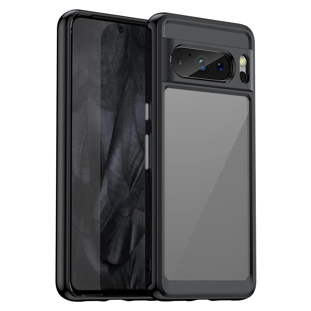 For Google Pixel 8 Pro TPU+Acrylic Phone Case Drop-proof Phone Cover Black
For Google Pixel 8 Pro TPU+Acrylic Phone Case Drop-proof Phone Cover Black