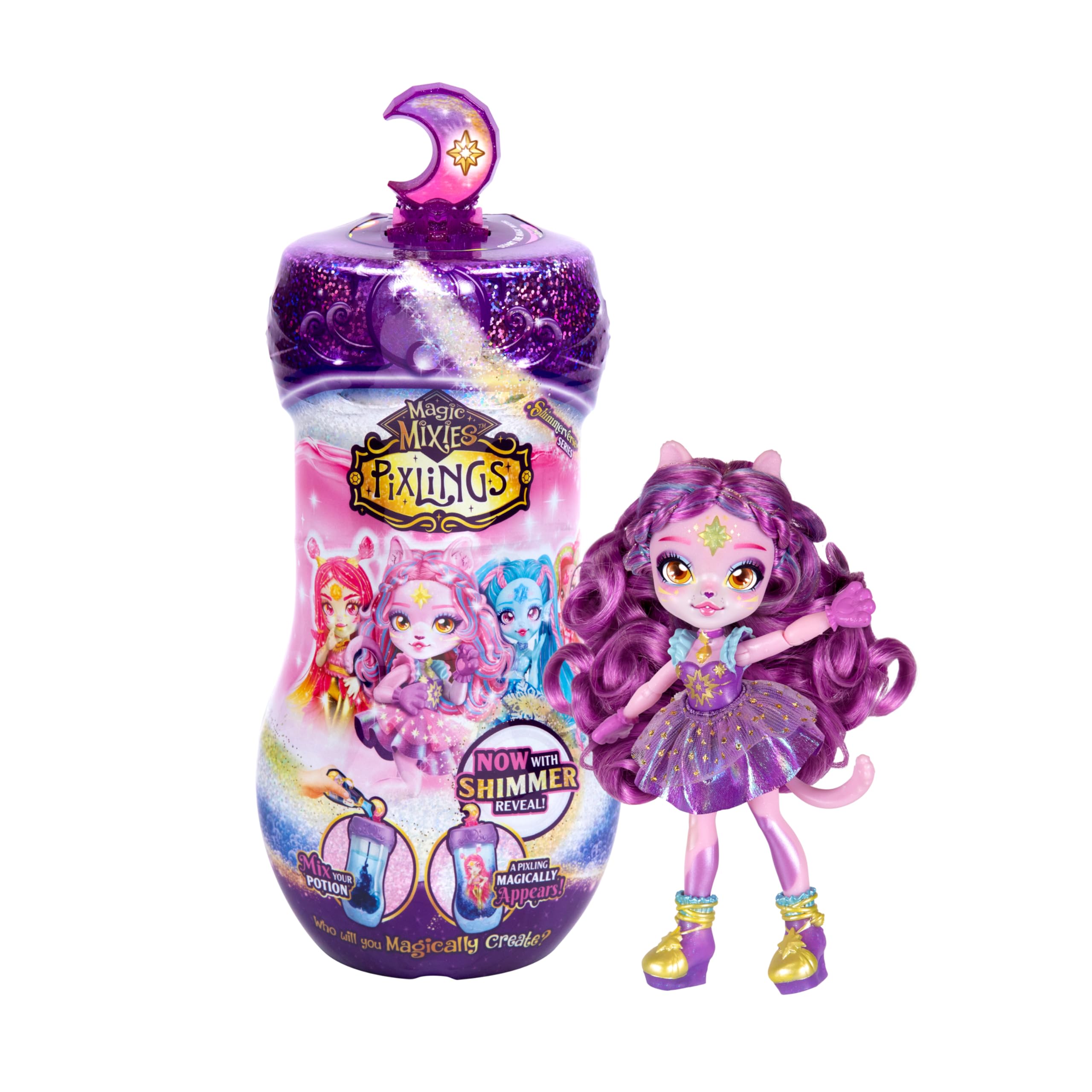Magic Mixies Pixlings Shimmerverse Series. Создайте и смешайте магическое зелье, чтобы кошка Кэтрин выглядела волшебно.. Посмотрите, как этот прекрасный 6,5-дюймовый
Magic Mixies Pixlings Shimmerverse Series. Создайте и смешайте магическое зелье, чтобы кошка Кэтрин выглядела волшебно.. Посмотрите, как этот прекрасный 6,5-дюймовый