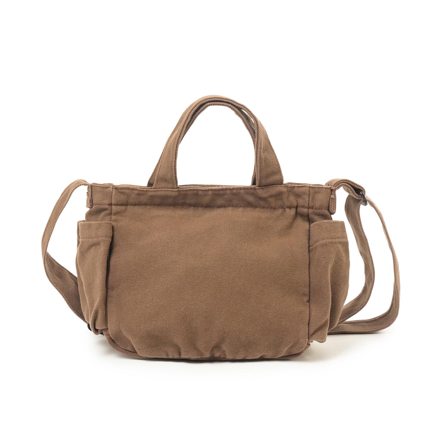 Japanese Retro Canvas Tote Bag Large Capacity Fashiable and Versatile Commuting Shoulder Bag Multi Pocket Handbag for Students темно-коричневого кольору
Japanese Retro Canvas Tote Bag Large Capacity Fashiable and Versatile Commuting Shoulder Bag Multi Pocket Handbag for Students темно-коричневого кольору