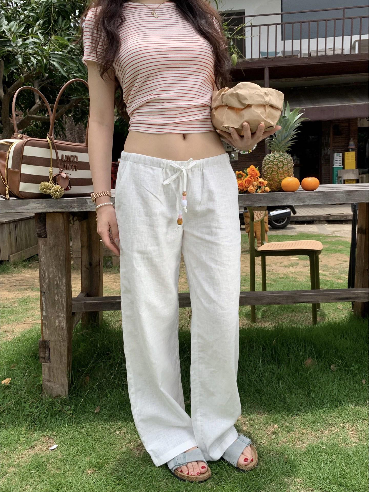 Popchee Gem Linen Pants - Available in Three Colors! Perfect for a Bright and Comfortable Summer. M Extended
Popchee Gem Linen Pants - Available in Three Colors! Perfect for a Bright and Comfortable Summer. M Extended